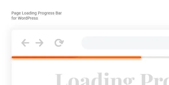 Laser – Page Loading Progress Bar for WordPress