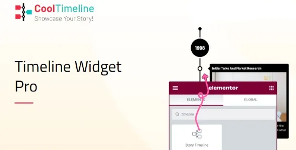 Timeline Widget Pro Cool Timeline Pro 2.1.9 – Timeline Widget Pro Addon For Elementor