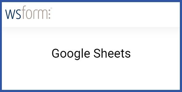 WS Form PRO Google Sheets 1.1.1