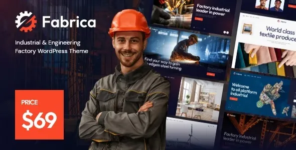 Fabrica – Industrial & Engineering Factory WordPress Theme