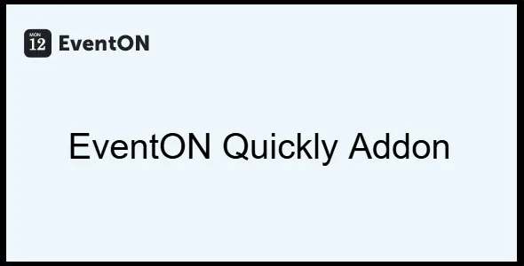 EventON Quickly Addon