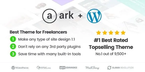 The Ark – WordPress Theme made for Freelancers