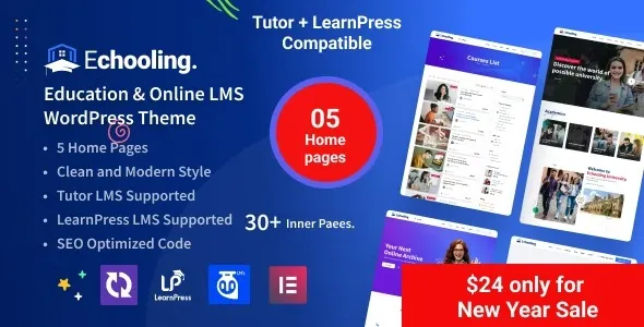 Echooling – Education WordPress Theme