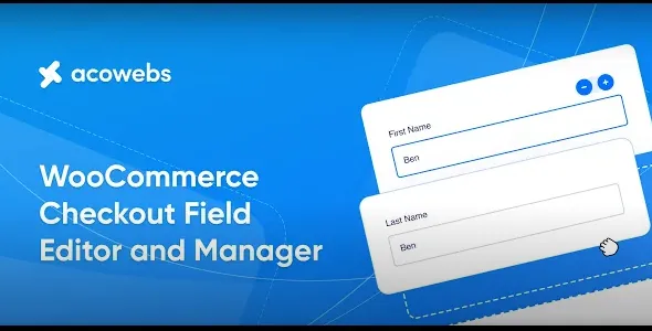 Acowebs WooCommerce Checkout Field Editor and Manager