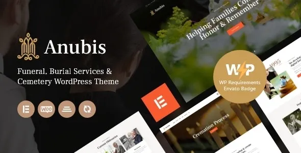 Anubis – Funeral & Burial Services WordPress Theme
