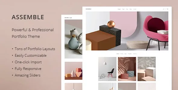 Assemble - Portfolio WordPress Theme