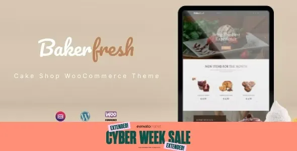 Bakerfresh - Cake Shop WooCommerce Theme
