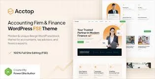 Acctop – Accounting Firm & Finance FSE WordPress Theme