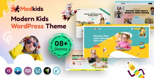 Modkids – Modern Kids WordPress Theme