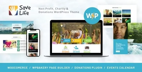 Save Life – Non-Profit, Charity & Donations WordPress Theme