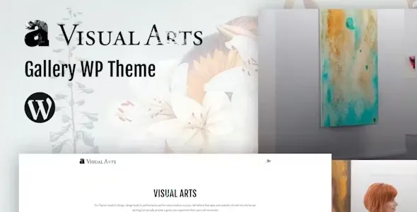 Visual Art - Gallery Wordpress Theme