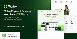 Wallex – Online Payment Gateway FSE WordPress Theme