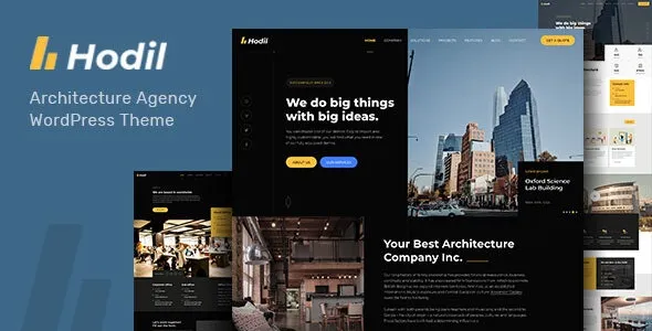 Hodil – Architecture Agency WordPress Theme