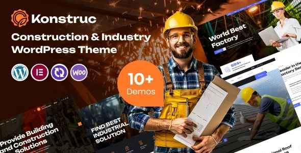 Konstruc - Construction & Industry WordPress Theme