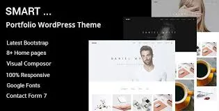 Smart – minimal portfolio WordPress Theme