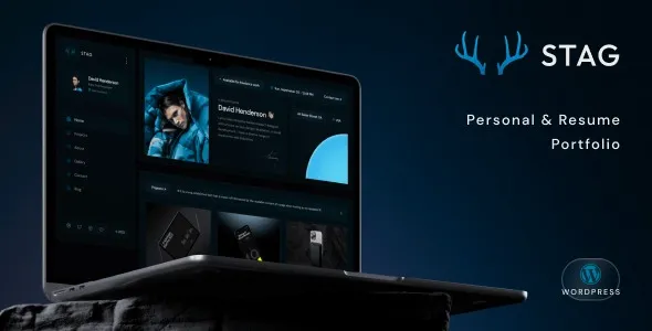 STAG - Personal Portfolio WordPress Theme