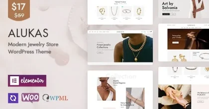 Alukas – Modern Jewelry Store WordPress Theme