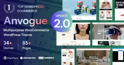 Anvogue - Multipurpose WooCommerce WordPress Theme