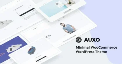 Auxo – Minimal WooCommerce Shopping WordPress Theme