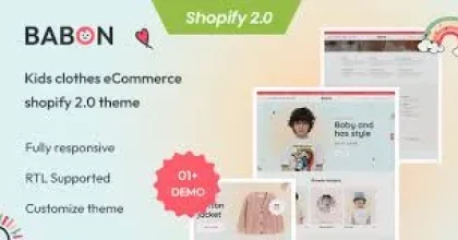 Babon – The Kids Fashion Responsive Shopify Theme