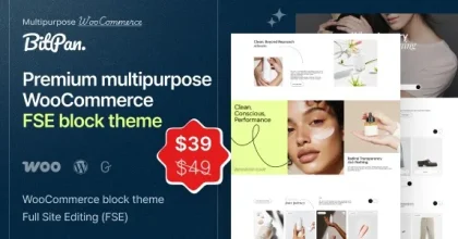 Bitpan – Multipurpose WooCommerce FSE Block Theme