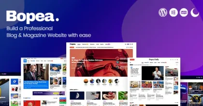 Bopea – Newspaper & Magazine WordPress Theme