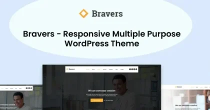 Bravers - Responsive Multiple Purpose WordPress