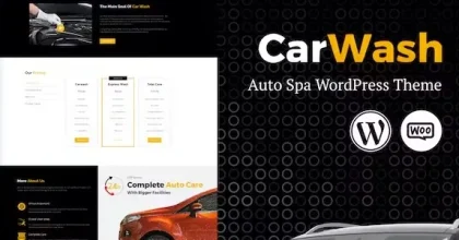 Car Wash - Auto Spa WordPress Theme