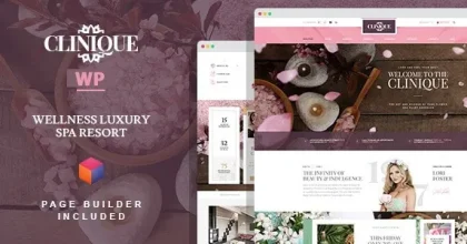 Clinique - Wellness Luxury Spa Resort WordPress Theme