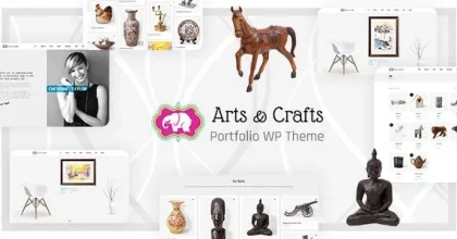 Crafts & Arts - Handmade Artist WordPress