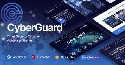 CyberGuard – Cyber Security Services WordPress Theme