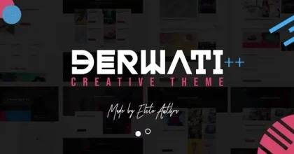 Derwati – Trendy & Creative Portfolio Theme