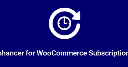 Enhancer for WooCommerce Subscriptions