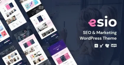 Esio – SEO & Marketing WordPress Theme