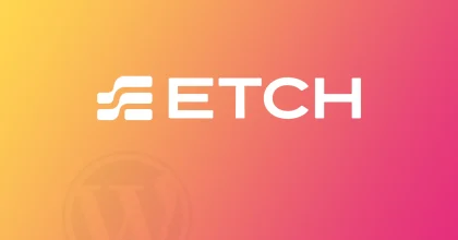 Etch WP page builder for wordpress