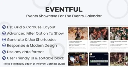 Eventful Pro For Elementor – Events Showcase For Elementor And The Events Calendar