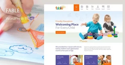 Fable - Children Kindergarten WordPress Theme
