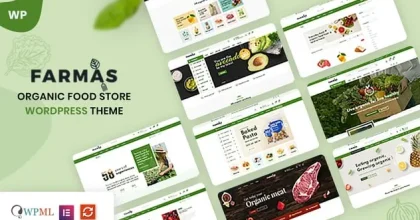 Farmas - Organic Food Store WordPress Theme