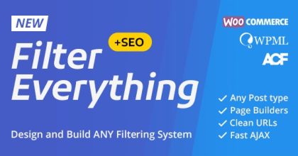 Filter Everything WordPress & WooCommerce products Filter
