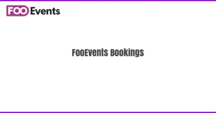FooEvents Bookings
