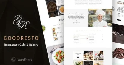 GoodResto – Restaurant WordPress Theme + Woocommerce