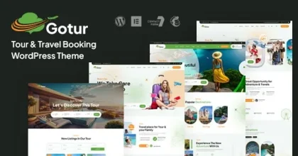Gotur - Tour & Travel Booking WordPress Theme
