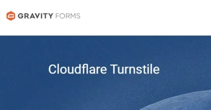 Gravity Forms Cloudflare Turnstile Addon