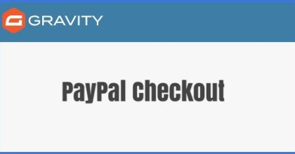 Gravity Forms Paypal Checkout