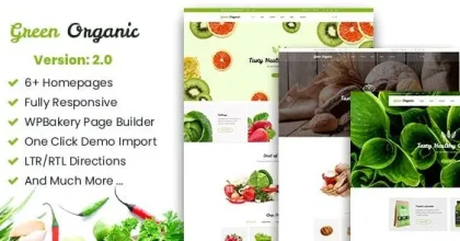 Greenorganic - WooCommerce WordPress Theme