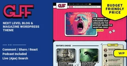 Guff Personal Blog & Magazine WordPress Theme