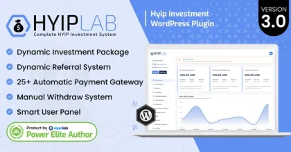 HYIPLab - HYIP Investment WordPress Plugin