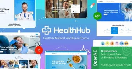 HealthHub – Health & Medical WordPress Theme