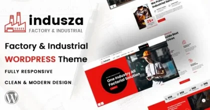 Indusza – Industrial & Factory WordPress