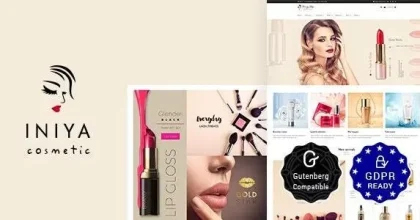 Iniya - Beauty Store, Cosmetic Theme